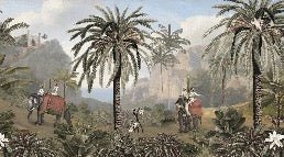 Papier peint à l'aube du Bengale, XXL, tendance