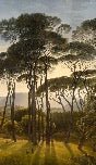 Italian historical landscape wallpaper