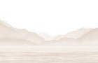 Annecy and its peaceful lake beige wallpaper