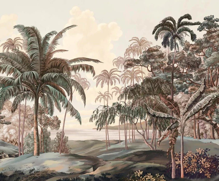 Papier peint paysage Célèbes terra