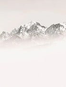Papier peint matin brumeux Mont Blanc, XXL, tendance