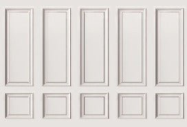 Papier peint panoramique moulure Haussmanienne, XXL, tendance