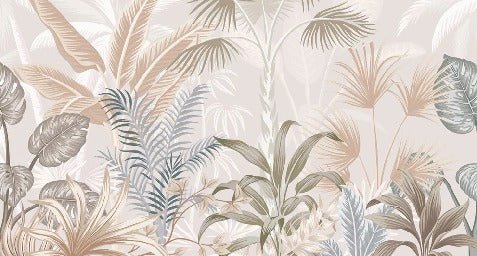 Papier peint panoramique jungle terracotta, XXL, tendance