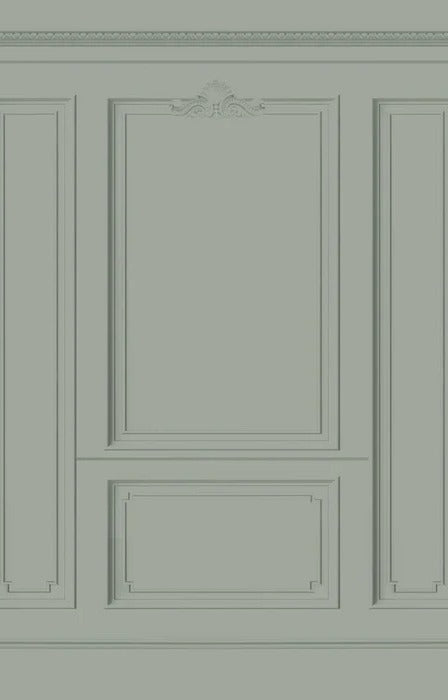 Papier peint Haussmann Vert de gris, XXL, tendance