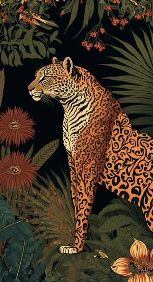 Exotic tiger wallpaper