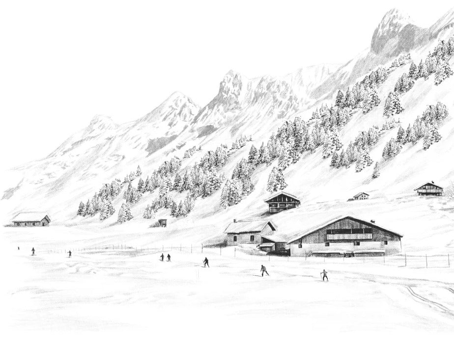 Wallpaper Clusaz ski fond montagne Confins