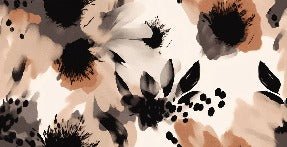 Papier peint fleur hypnotique, XXL, tendance