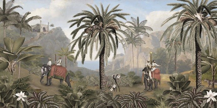 Papier peint à l'aube du Bengale, XXL, tendance