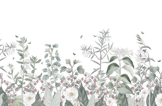 Papier peint fleurs sauvages, XXL, tendance