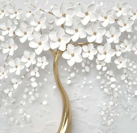 Papier peint toilette tree 3D, XXL, tendance