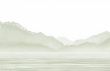 Papier peint Annecy et son lac paisible vert, XXL, tendance