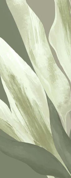 Papier peint étoffe vert, XXL, tendance