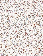 Papier peint effet terrazzo