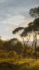 Italian historical landscape wallpaper