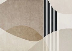 Papier peint forme créative