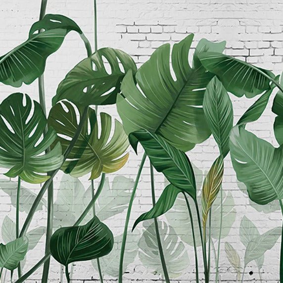 Papier peint Feuille bananier Vintage, XXL, tendance