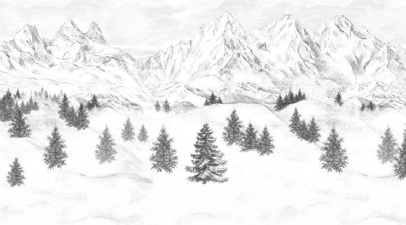 Papier peint Aiguilles d'Arves