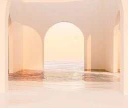 Papier peint panoramique design sunset arch