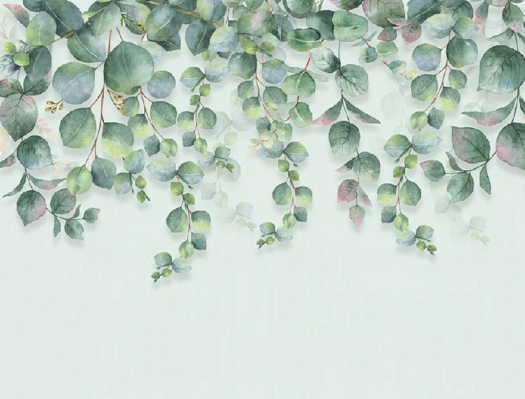 Papier peint nature plante Eucalyptus