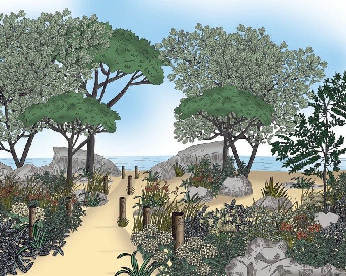 Papier peint paysage France bord de mer, XXL, tendance