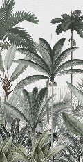 Papier peint panoramique jungle tree, XXL, tendance