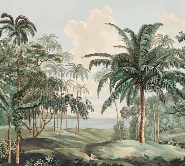 Papier peint paysage Célèbes, XXL, tendance