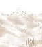 Panoramic Aravis sepia wallpaper