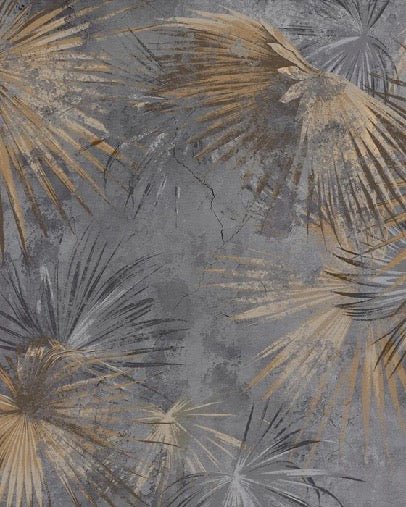 Papier peint panoramique palm vintage, XXL, tendance