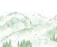 Aravis mountains wallpaper light green