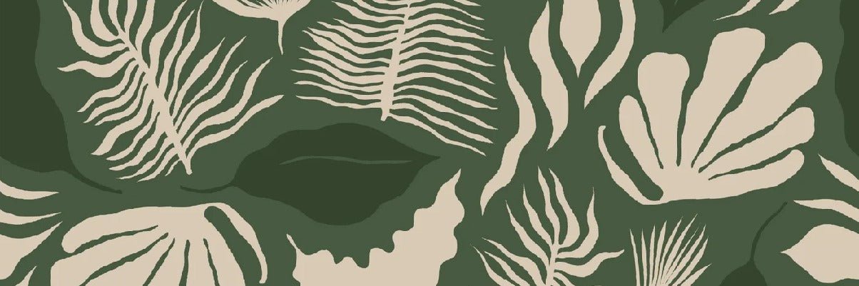 Papier peint art moderne vert, XXL, tendance