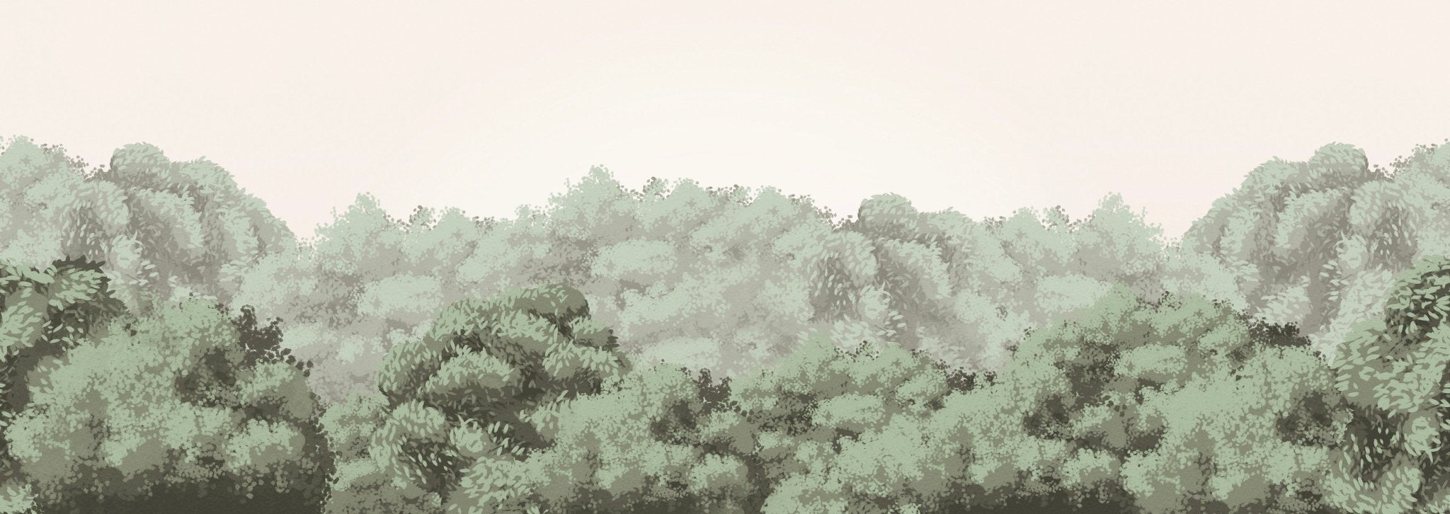Papier peint panoramique buisson