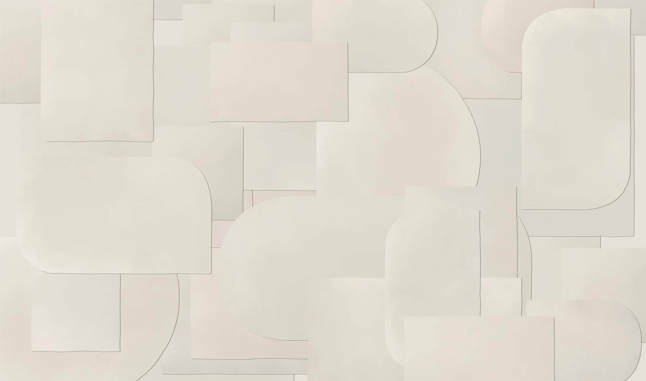 Cut-out panoramic restaurant wallpaper