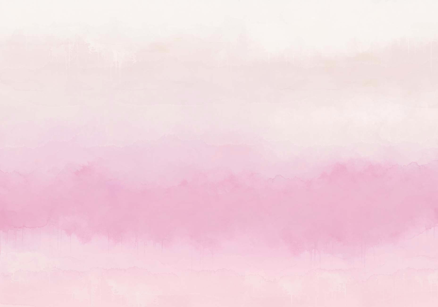 Papier peint panoramique dégradé rose, XXL, tendance