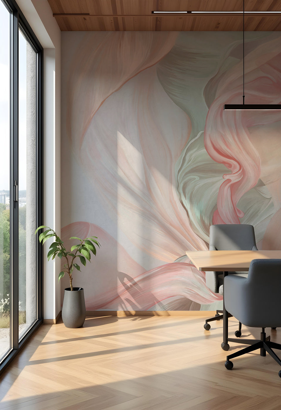 Papier peint contemporain – sublime flow