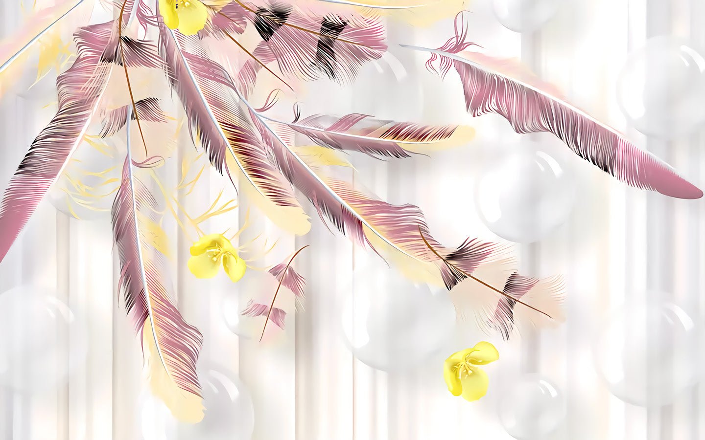 Papier peint Doux Rêve, mural concept, tendance
