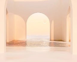 Papier peint panoramique design sunset arch
