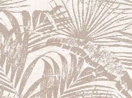 Papier peint monochrome jungle feuille