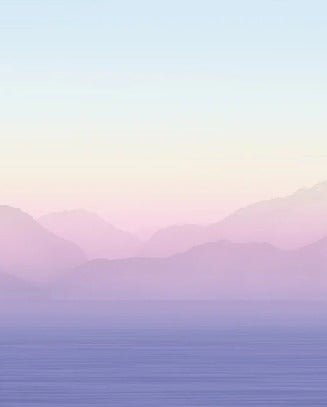 Papier peint Annecy et son lac paisible rainbow, XXL, tendance