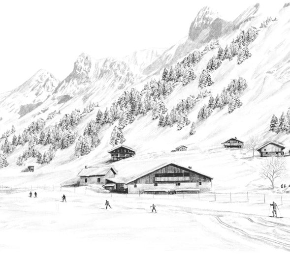Wallpaper Clusaz ski fond montagne Confins