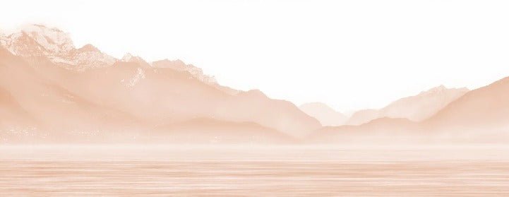 Papier peint Annecy et son lac paisible terracotta, XXL, tendance