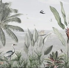 Papier peint mirage tropical