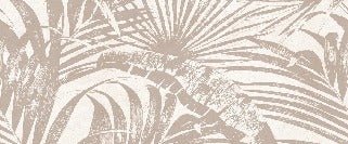 Papier peint monochrome jungle feuille