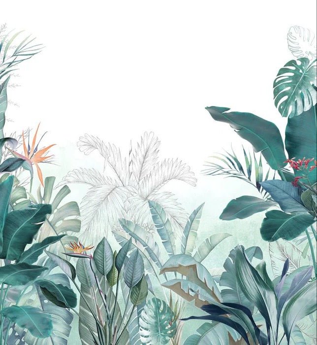 Papier peint panoramique tropical quintessence, XXL, tendance