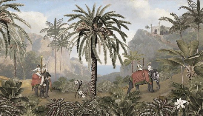 Papier peint à l'aube du Bengale, XXL, tendance