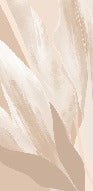 Papier peint étoffe florale beige