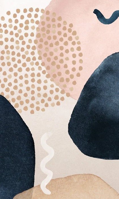 Papier peint panoramique blush