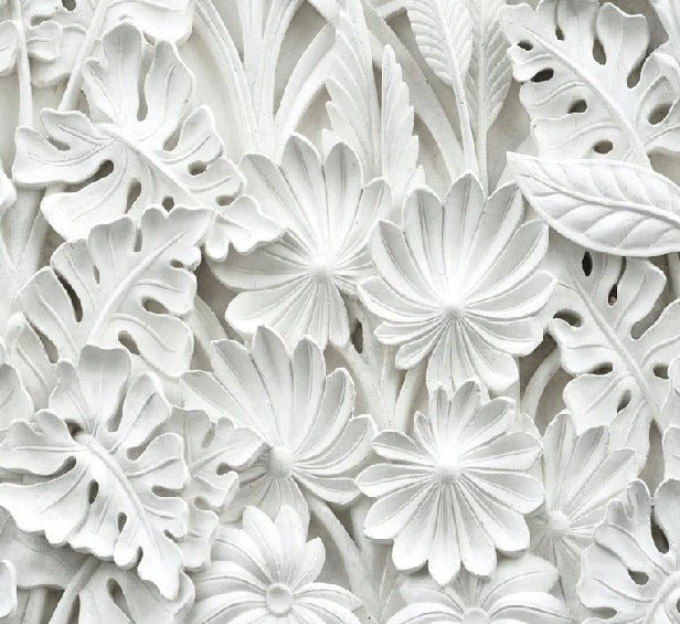 White Garden wallpaper