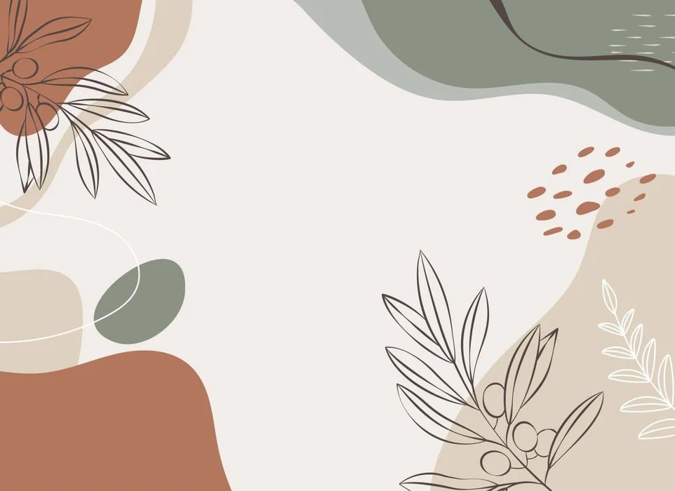 Panoramic foliage wallpaper olivaissance