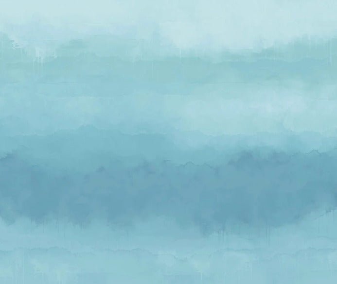 Papier peint panoramique dégradé bleu