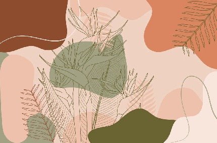 Panoramic wallpaper art paint